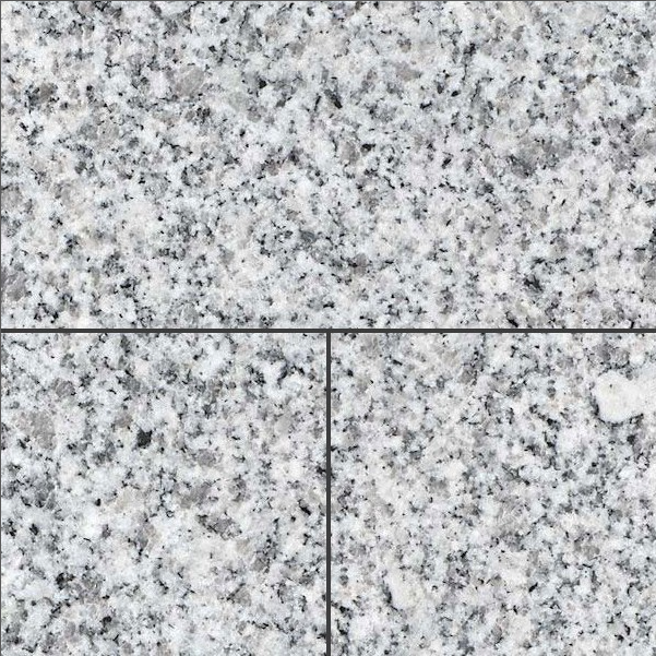 rectangle granite textured floor tiles in a tesselated pattern